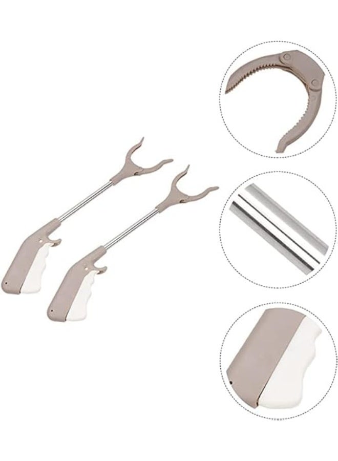 اداة التقاط القمامة من قطعتين لكبار السن في الاماكن المغلقة والمفتوحة 83 سم بلاستيك - Image 3